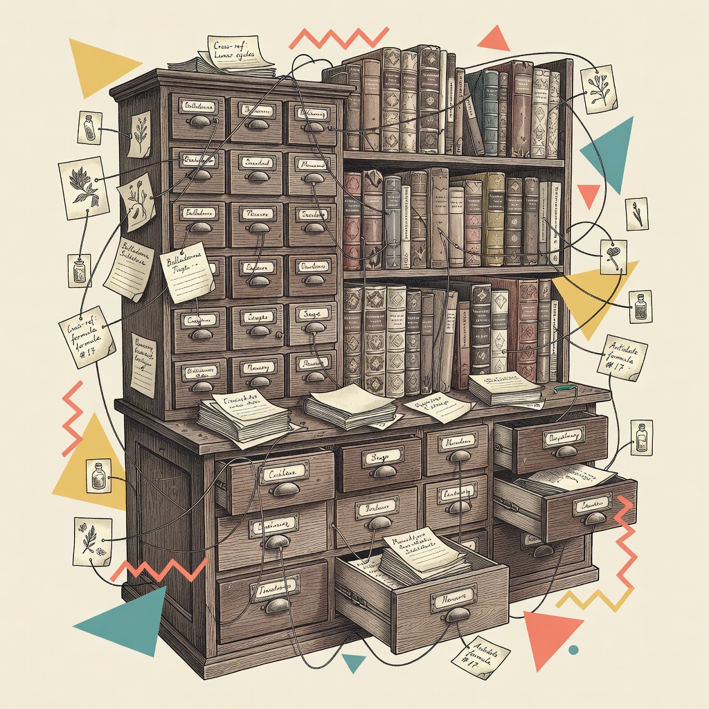 Apothecary cabinet of knowledge - the knowledge layer